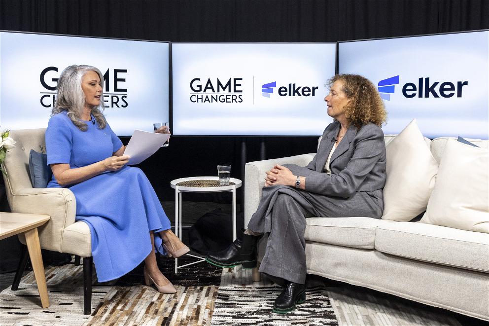 Shirli Kirschner from Elker speaks with Tracey Spicer on Game Changers