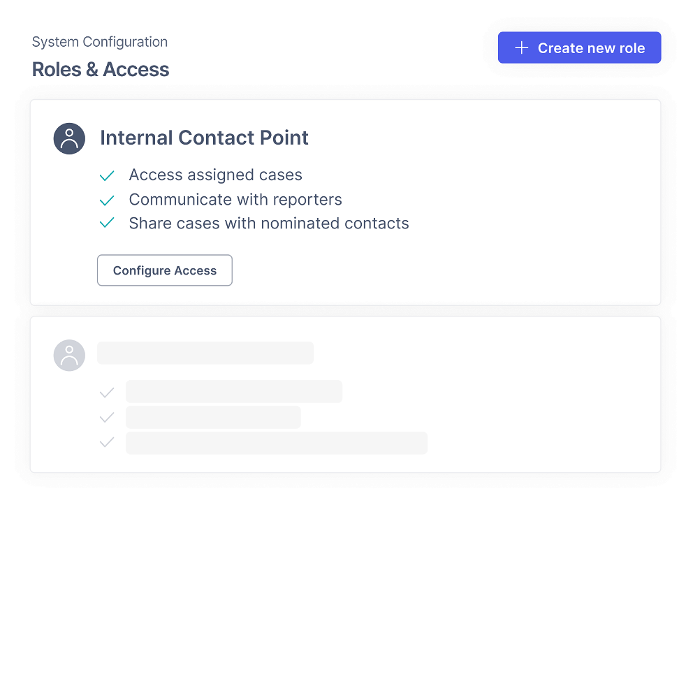 Permissions and access roles | Elker
