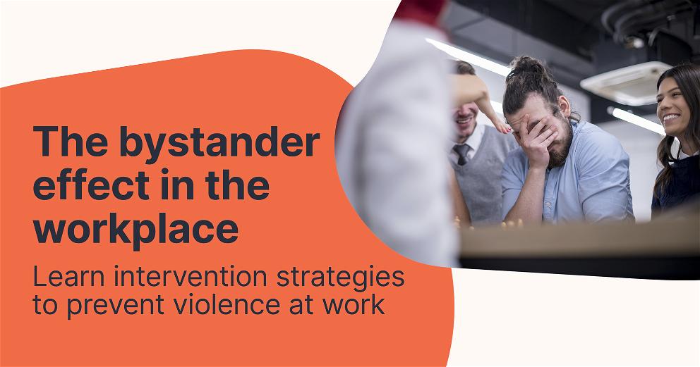 What is the bystander effect. Take action on college campuses and workplaces today.