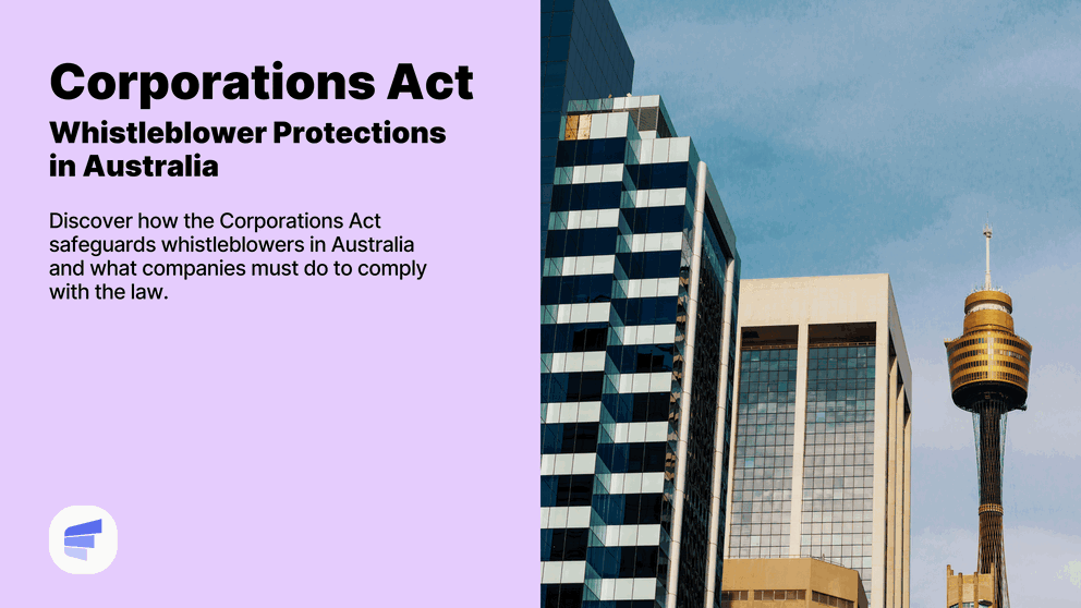 Corporations Act whistleblower protections in Australia