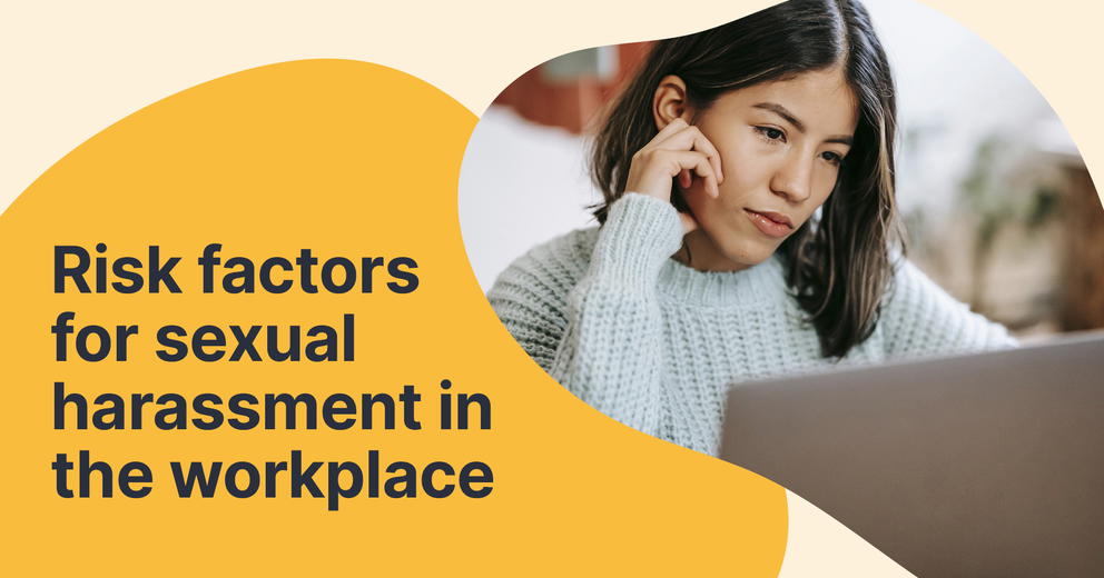 Risk factors for sexual harassment in the workplace